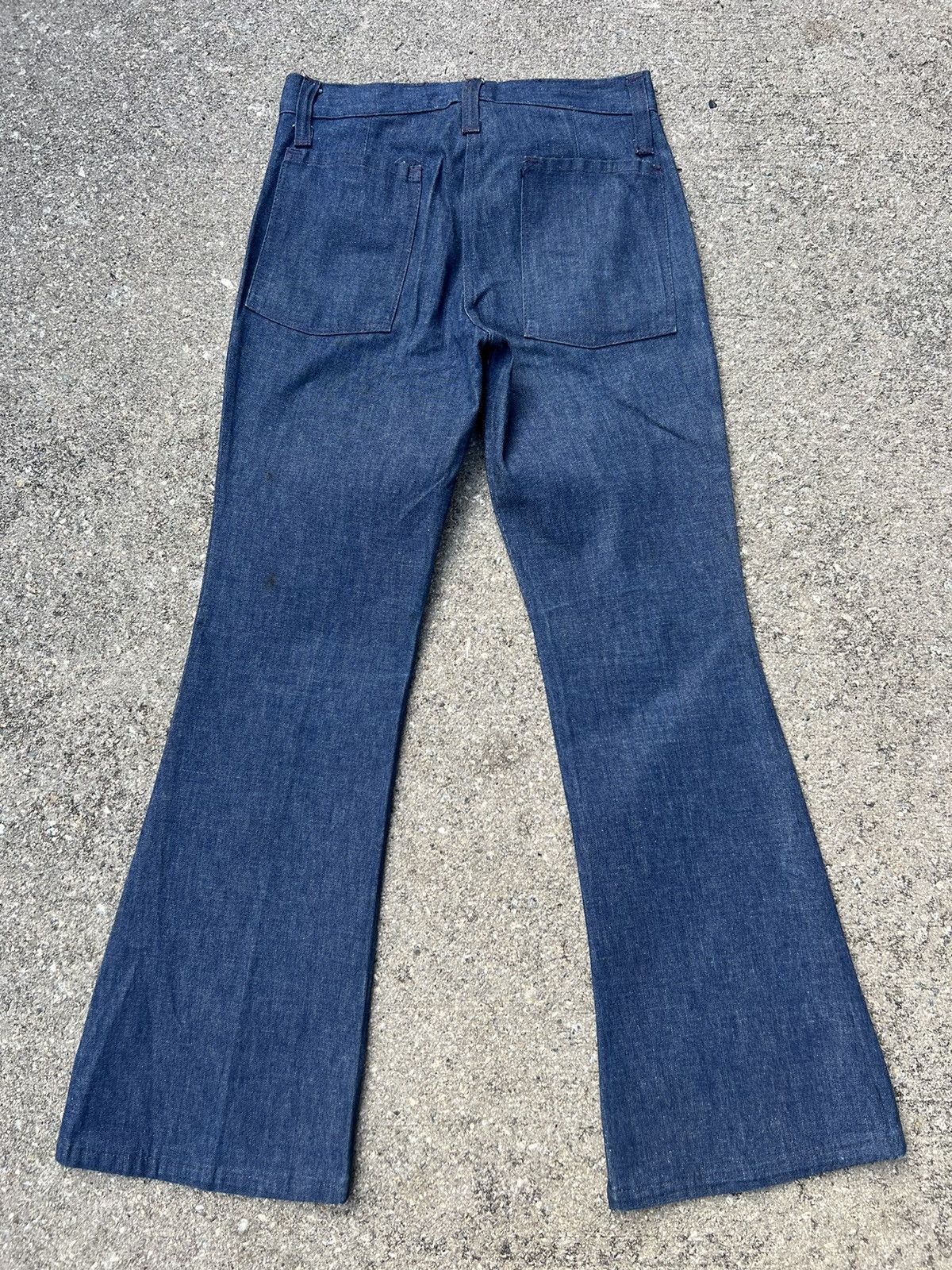 Vintage Vintage Flare 70s LIVE INS Made in Usa Denim Bootcut Jeans Size US 27 - 2 Thumbnail