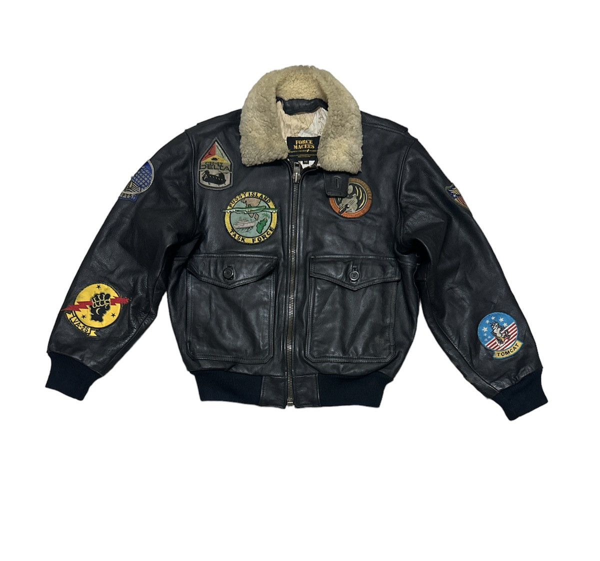 Japanese Brand × Kadoya × Vintage Vintage Kadoya WW2 G-1 Us Aviator Flight Jacket TopGun stlye Size US M / EU 48-50 / 2 - 1 Thumbnail