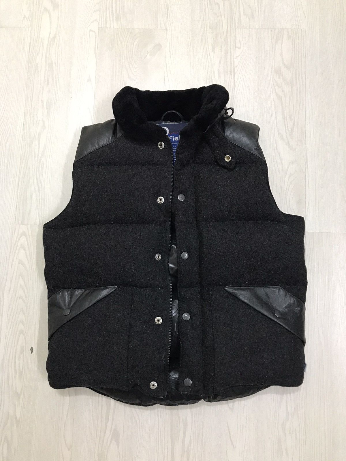 Penfield Penfield Wool Vest Leather Made In USA Size US S / EU 44-46 / 1 - 8 Thumbnail