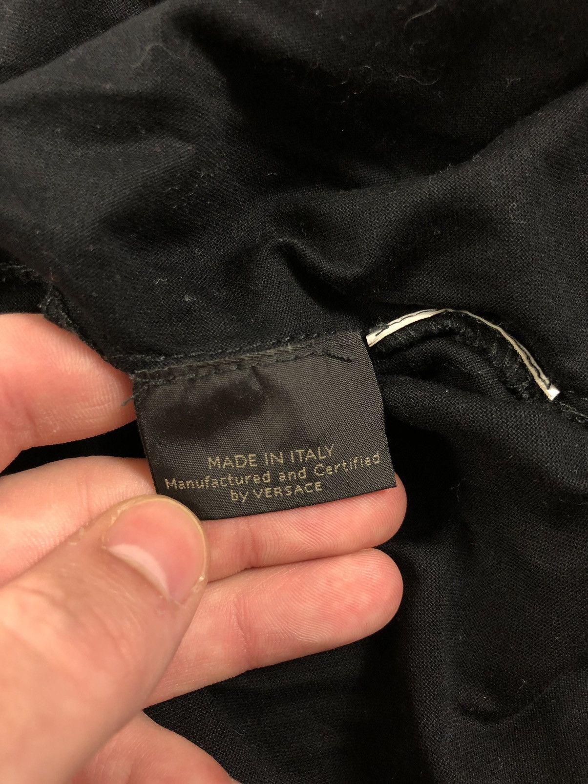 Versace Versace black polo Size US XS / EU 42 / 0 - 5 Thumbnail