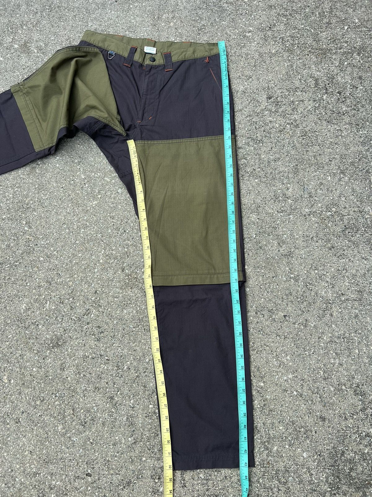 Vintage Japanese Designer ELNEST Ripstop Modular Trouser Size US 31 - 5 Thumbnail
