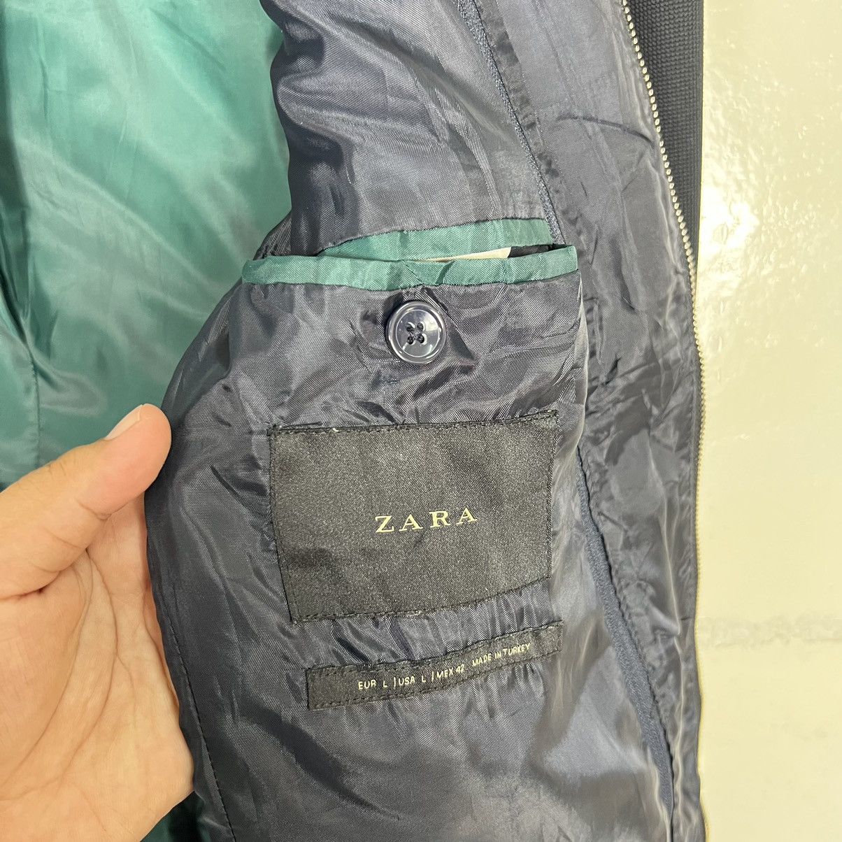 Japanese Brand × Zara 🔥 ZARA LAYERED BLAZER JACKET Size US L / EU 52-54 / 3 - 10 Thumbnail