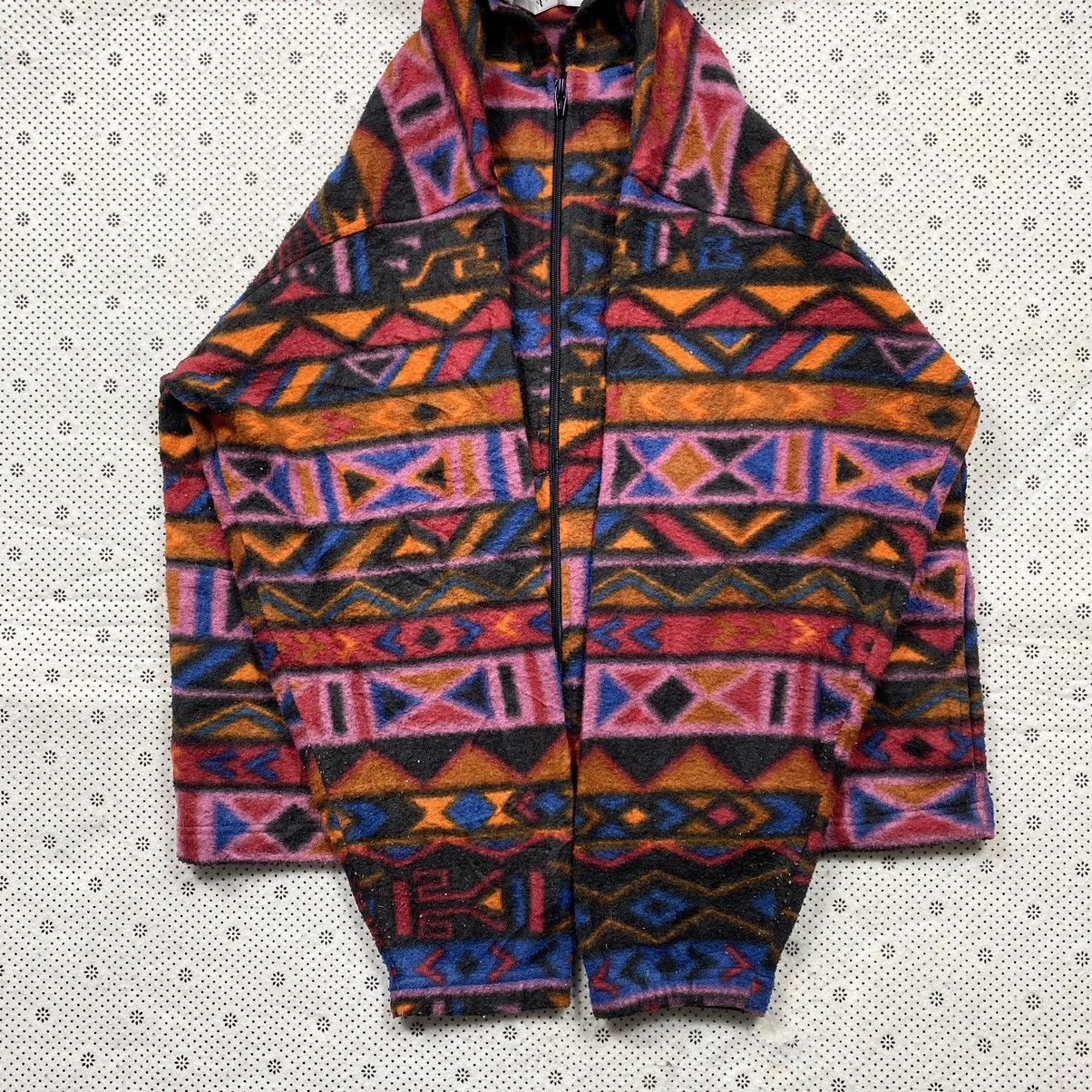 Native Eptemete Sports Pop Art Fleece Jacket Size US L / EU 52-54 / 3 - 3 Thumbnail