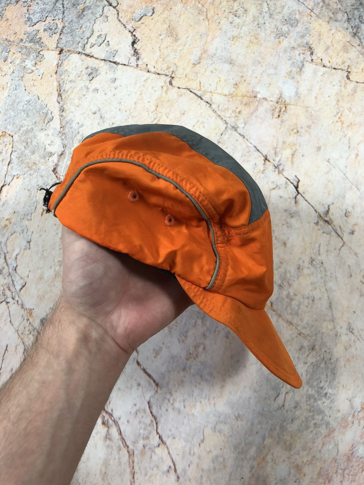 Nike Nike nylon rare vintage outdoor cap big logo climalife Size ONE SIZE - 4 Thumbnail