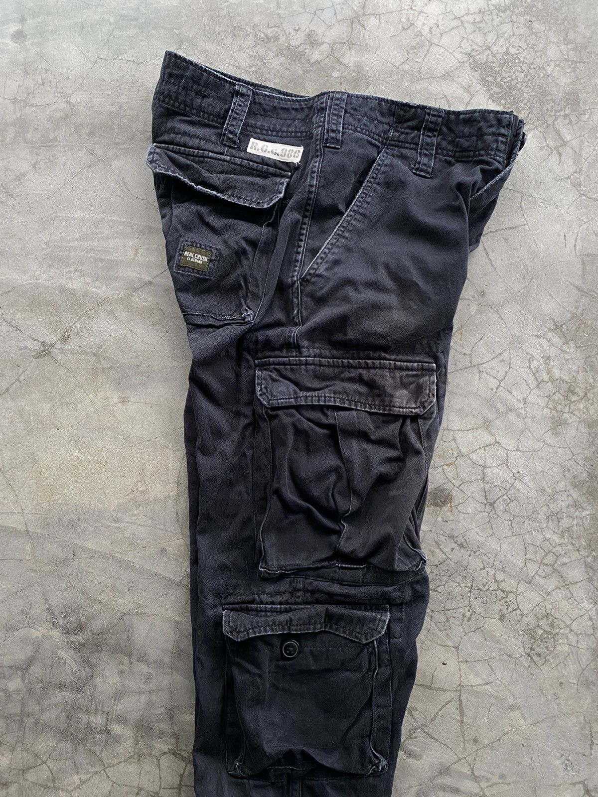 If Six Was Nine × Japanese Brand × Le Grande Bleu (L.G.B.) Baggy Jeans Japanese R.C.c 986 Cargo Bondage Size US 30 / EU 46 - 8 Thumbnail
