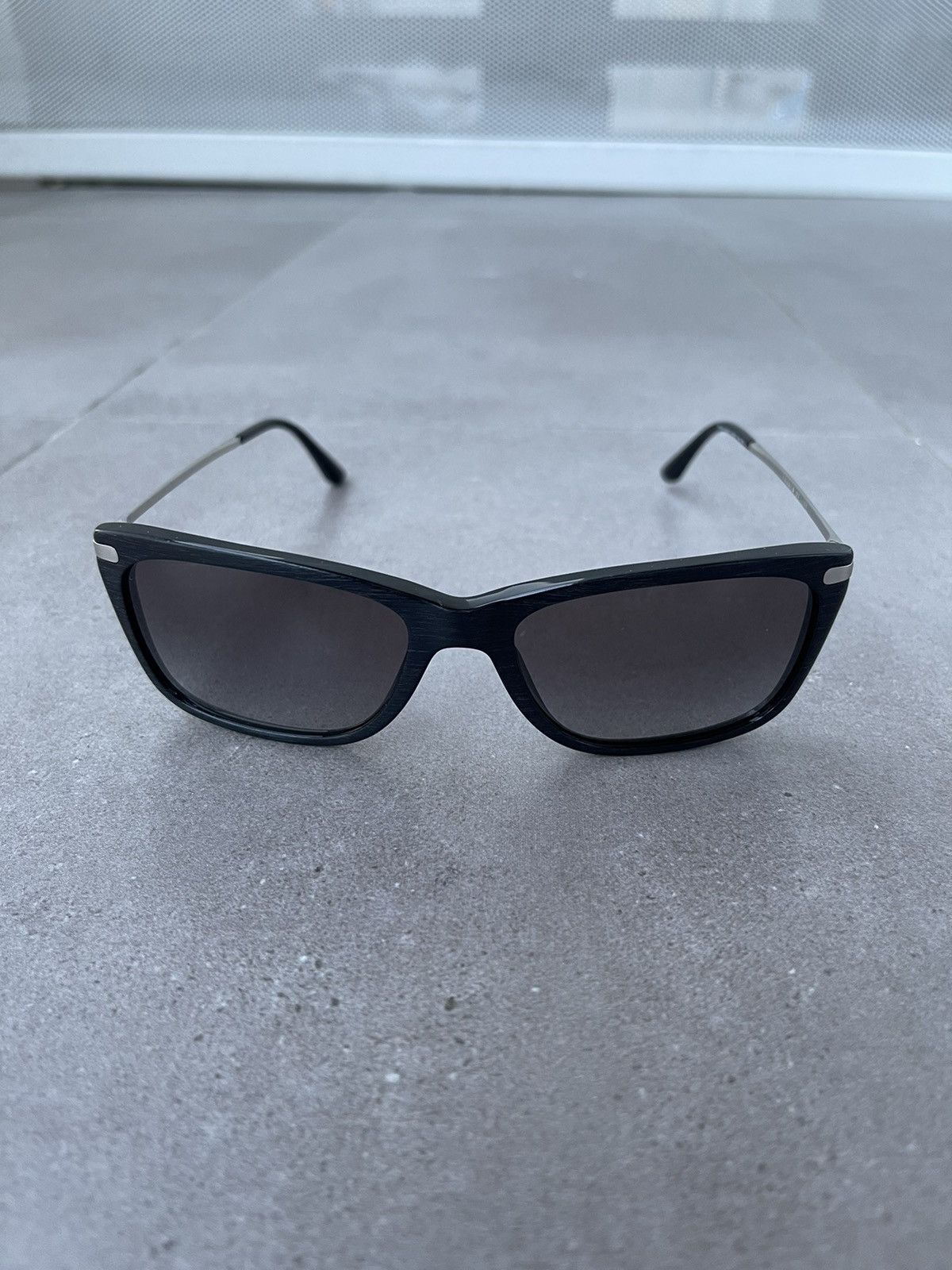 Emporio Armani Giorgio Armani AR8019 5001/11 Black Silver Sunglasses Size ONE SIZE - 3 Thumbnail