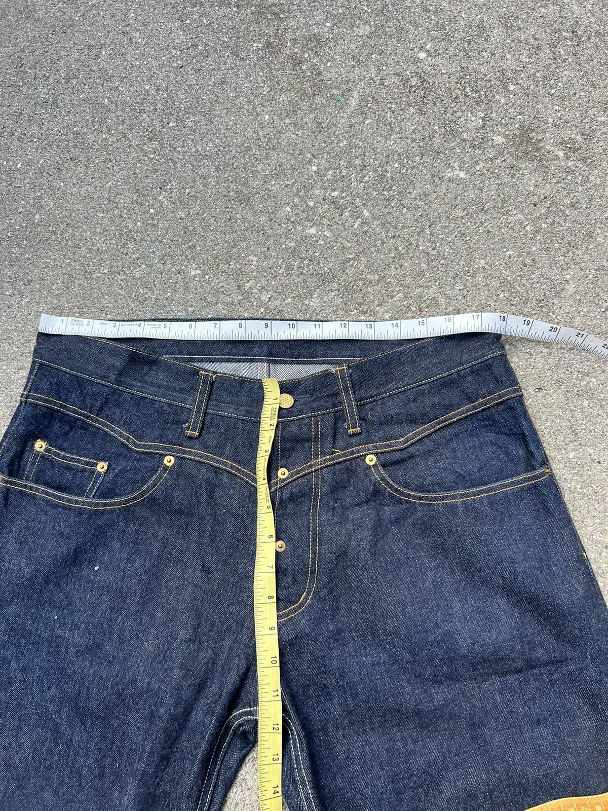 Freewheelers Glad Hand Gangsterville by Daisuke Koda Denim Selvedge Jeans Size US 34 / EU 50 - 3 Thumbnail