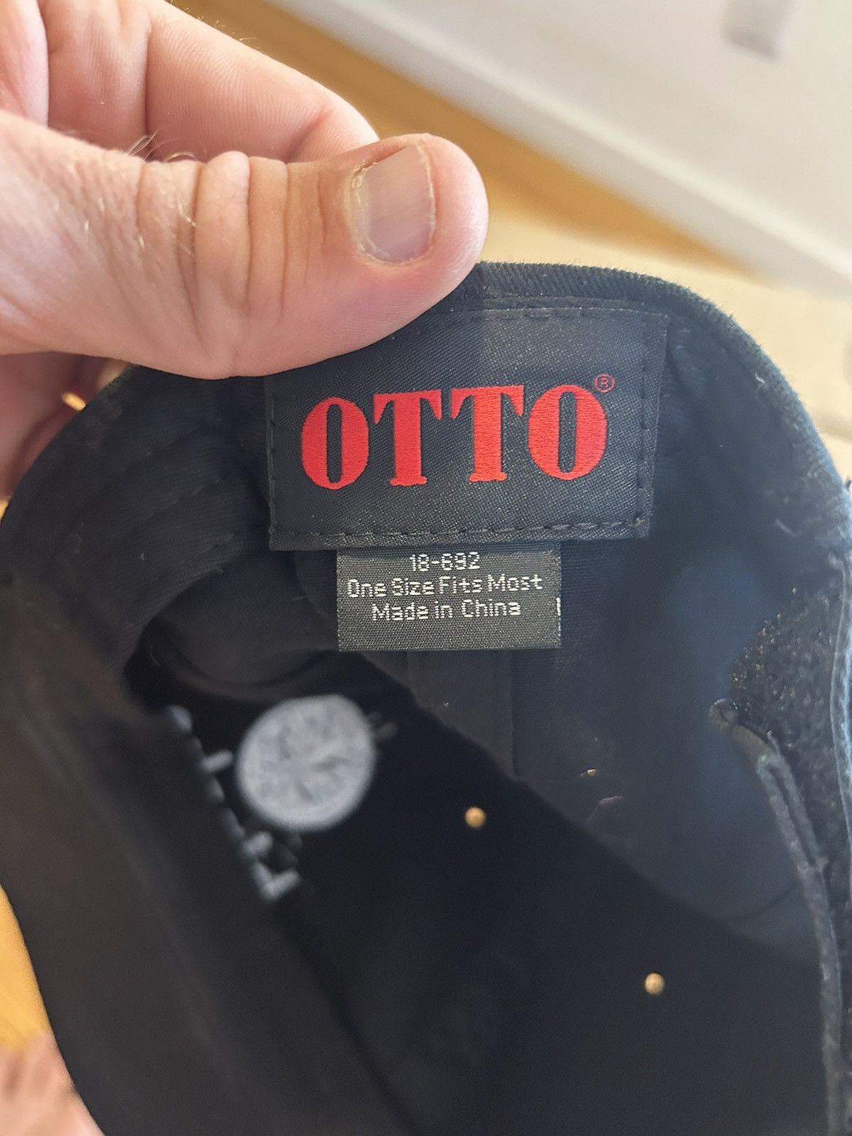 Otto Binske strap back hat Size ONE SIZE - 2 Thumbnail