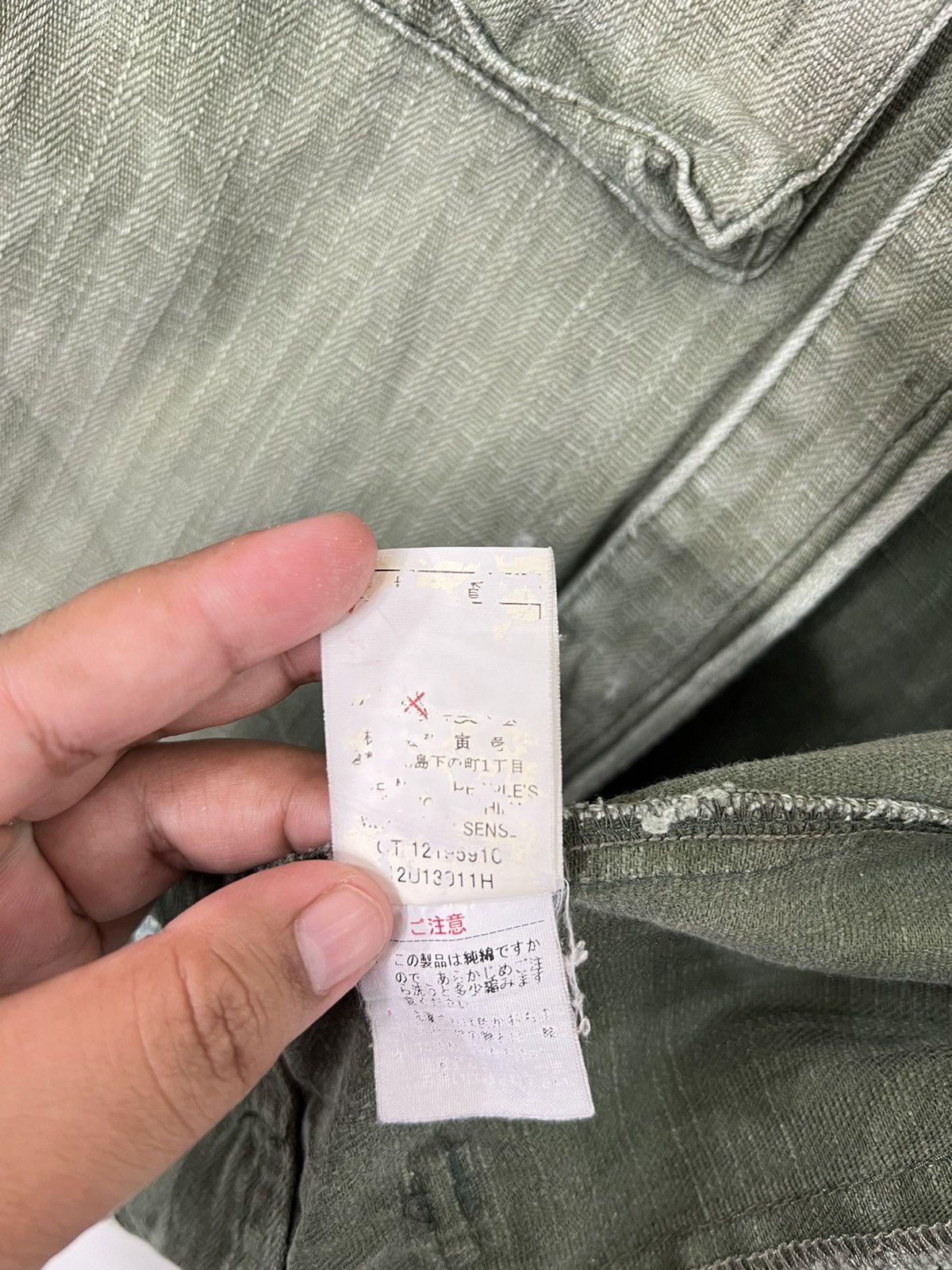 Japanese Brand × Vintage 💥 1970s VINTAGE TORA HARRINGBONE TWILL CARGO Size US S / EU 44-46 / 1 - 12 Thumbnail