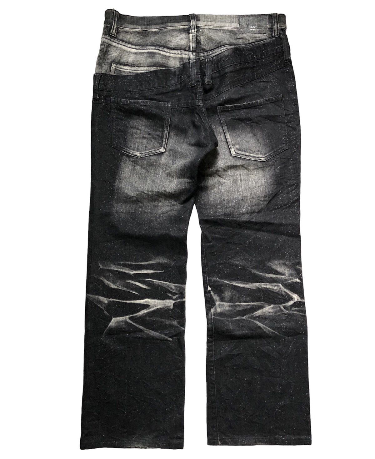 ABAHOUSE × If Six Was Nine × Le Grande Bleu (L.G.B.) Abahouse double waist denim pants Size US 34 / EU 50 - 2 Thumbnail