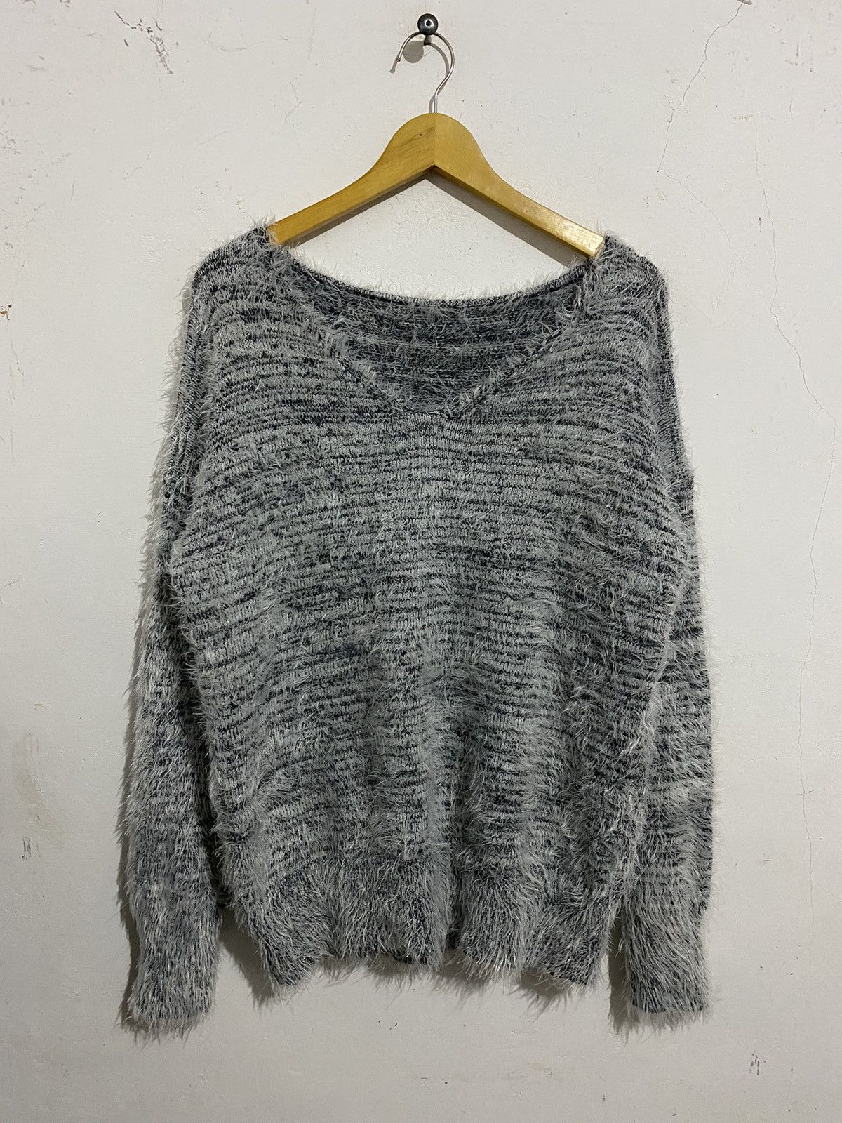 Issey Miyake × Japanese Brand 💸BINDINGOFFER💸Rryu-Japanese Mohair Knitted Issey Style Size US L / EU 52-54 / 3 - 1 Thumbnail