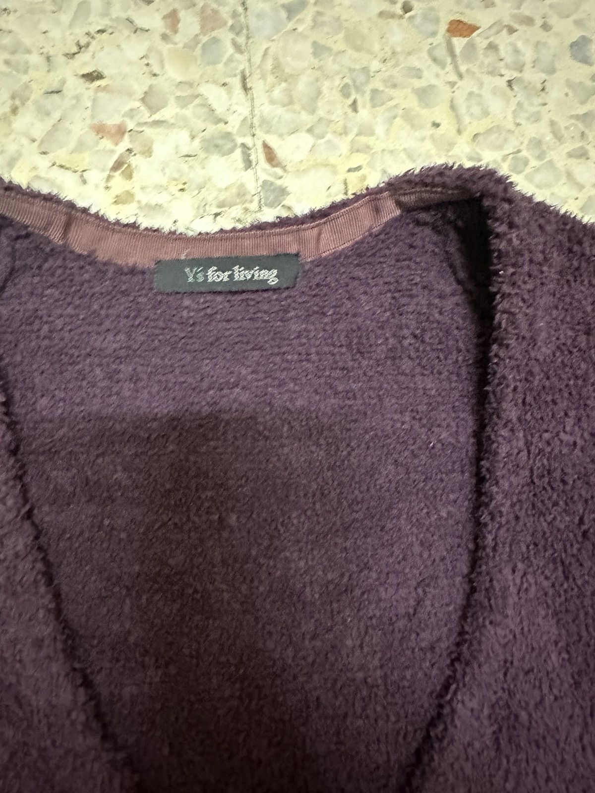 Yohji Yamamoto Yohji Yamamoto Y’s Crop Tops Shirt Design Fleece Shirt Size M / US 6-8 / IT 42-44 - 4 Thumbnail