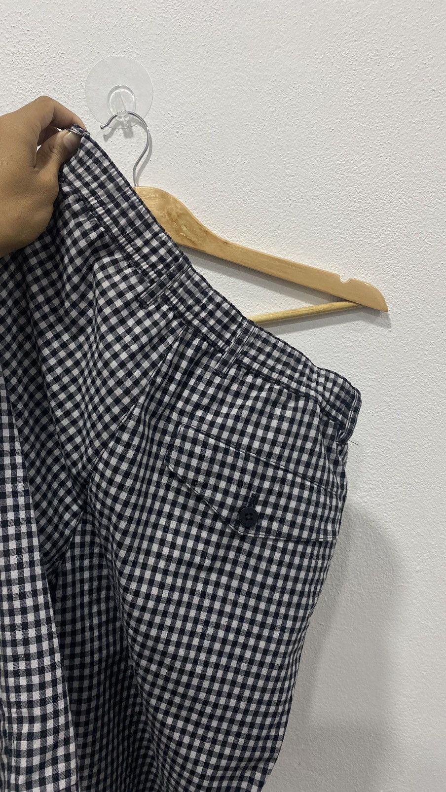 Fred Perry × Japanese Brand VINTAGE FRED PERRY CHECKERED SHORT PANTS FASHION Size US 30 / EU 46 - 5 Thumbnail