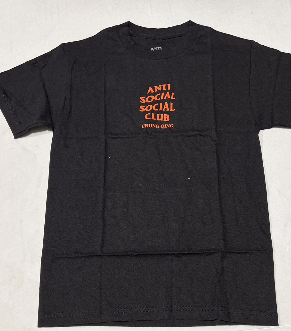 Anti Social Social Club Anti Social Social Club Chong Qing Black Tee ...