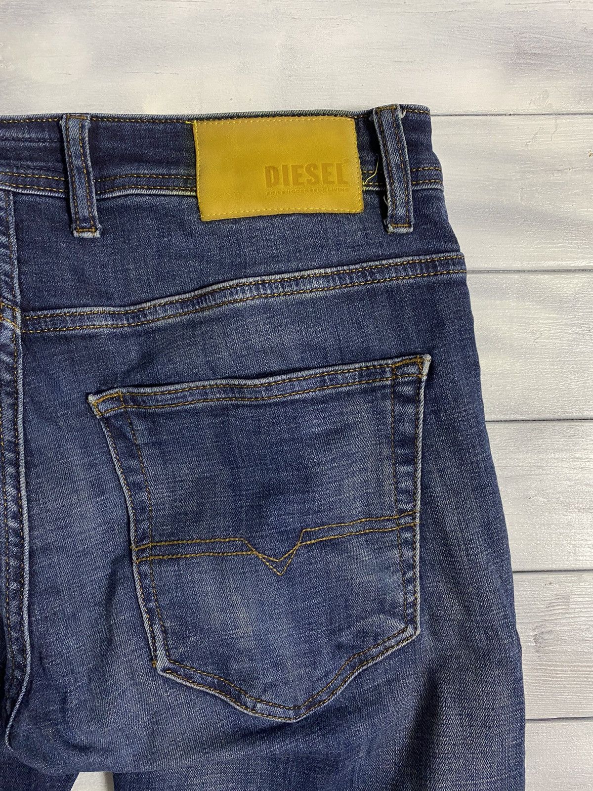 Diesel Rare Vintage Jeans Diesel. Avant-Garde Punk style. Size US 32 / EU 48 - 12 Thumbnail