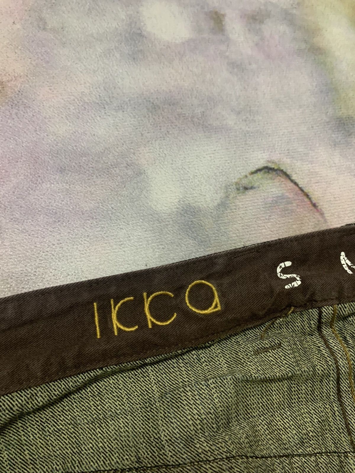 Japanese Brand Flare Japanese Brand IKKA Washed Denim Size US 33 - 7 Thumbnail
