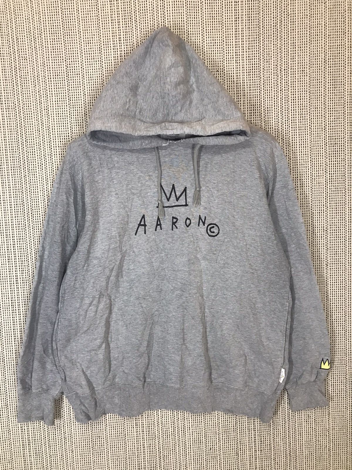 Japanese Brand × Jean-Michel Basquiat ‼️VINTAGE JMB AARON HOODIE BY UNIQLO DISTRESSED‼️ Size US L / EU 52-54 / 3 - 1 Thumbnail