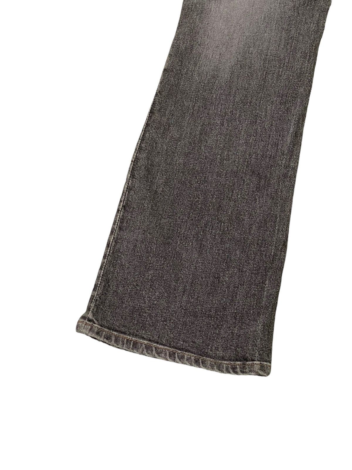 Japanese Brand Flare Skinny Jeans Daily Topic Distres Stretch Boot Cut 6🟦1 Size US 31 - 15 Thumbnail