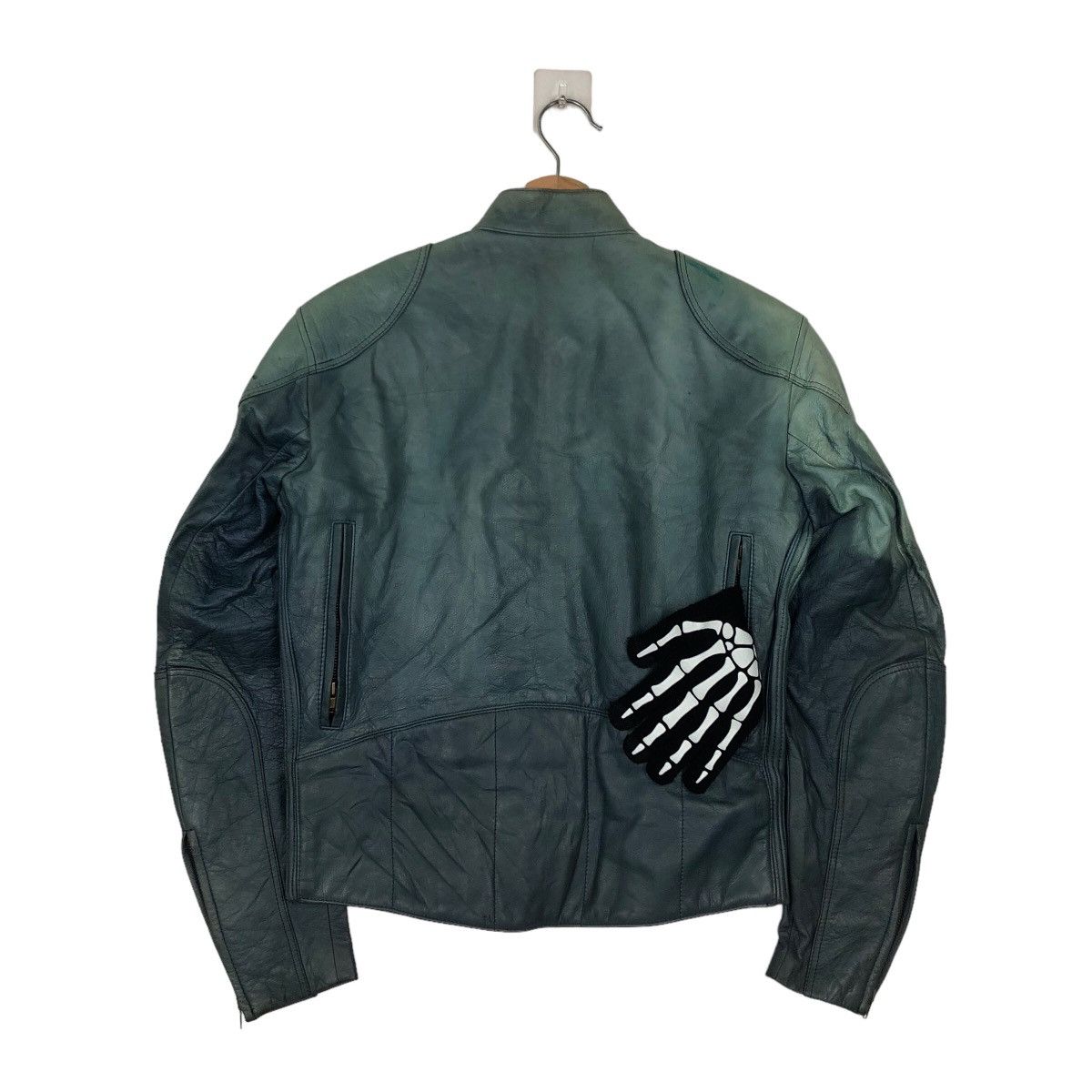 Japanese Brand VINTAGE RACING MOTORCYCLE LEATHER JACKET BOLDOR BY HONDA Size US M / EU 48-50 / 2 - 7 Thumbnail