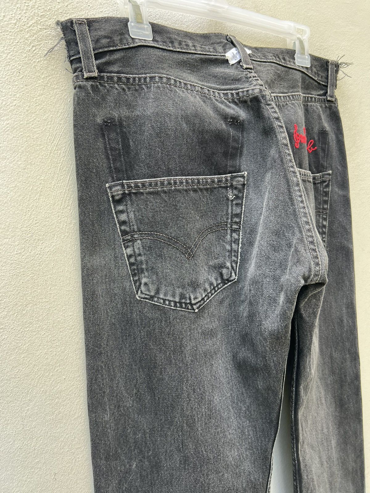 Needles Vintage Levi’s 501 REBIULD by Sonic Lab Needles Denim Jeans Size US 32 / EU 48 - 15 Thumbnail