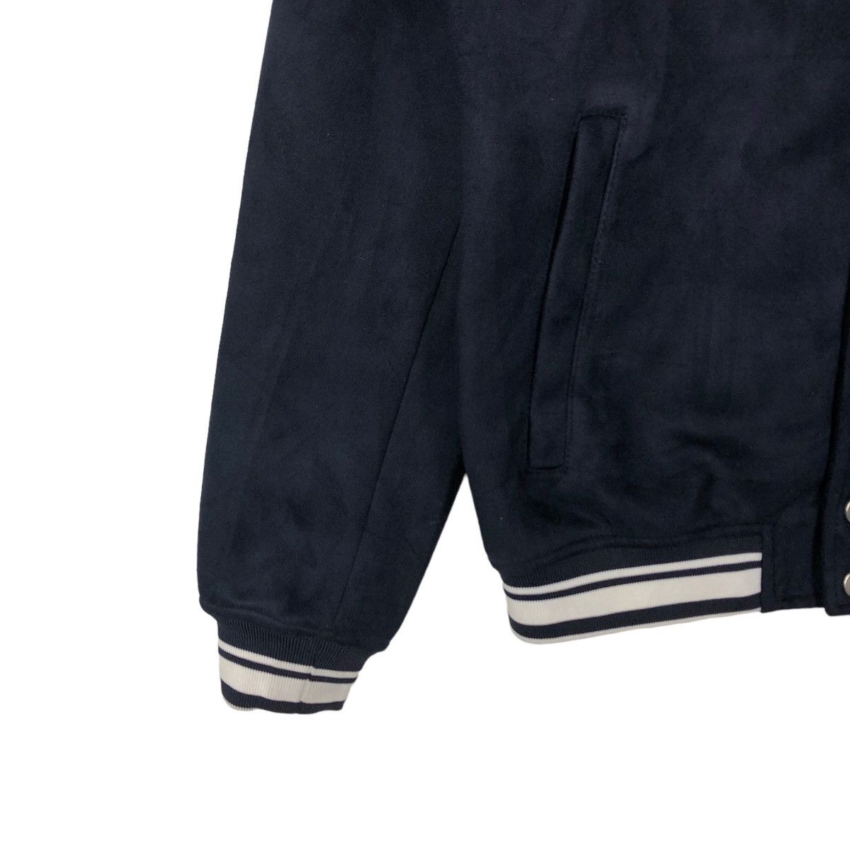 Japanese Brand VINTAGE SUEDE BOMBER JACKET ZARA JAPAN MADE ISSEY MIYAKE Size US S / EU 44-46 / 1 - 3 Thumbnail