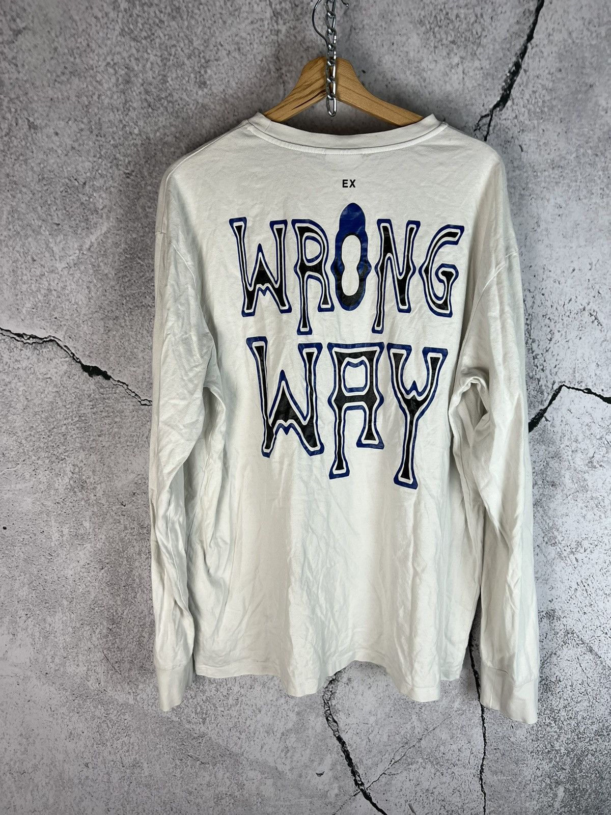 EX INFINITAS Exinfinitas long sleeve Y2K wrong way Size US XL / EU 56 / 4 - 2 Thumbnail