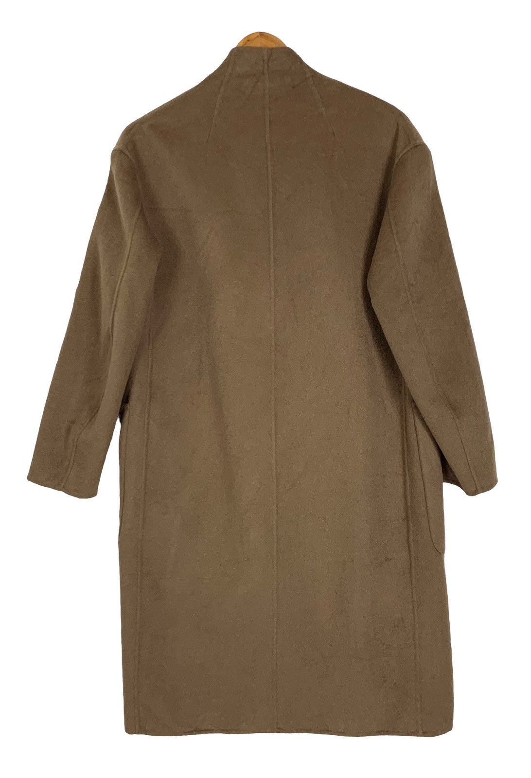 Jil Sander × Uniqlo Vintage Jil Sander Uniqlo Wool Trench Coat Size S Size US M / EU 48-50 / 2 - 9 Thumbnail