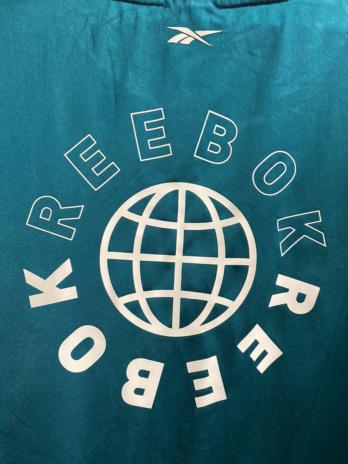 Reebok Rare Vintage Long-Sleeve REЕBOK. Y2K style. Size US XL / EU 56 / 4 - 8 Thumbnail