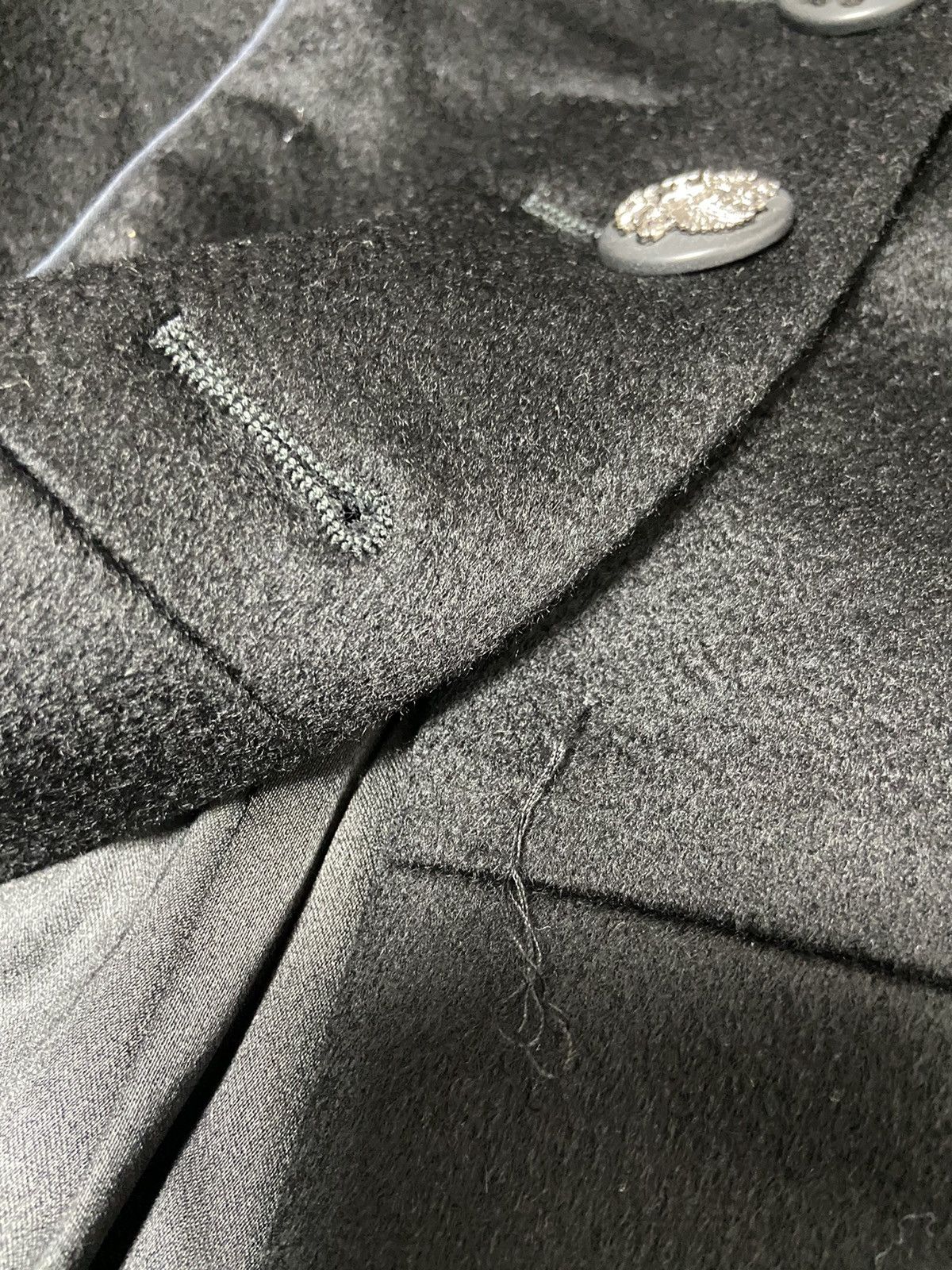 Chanel 36 Chanel cashmere black midi length coat Size XS / US 0-2 / IT 36-38 - 4 Thumbnail