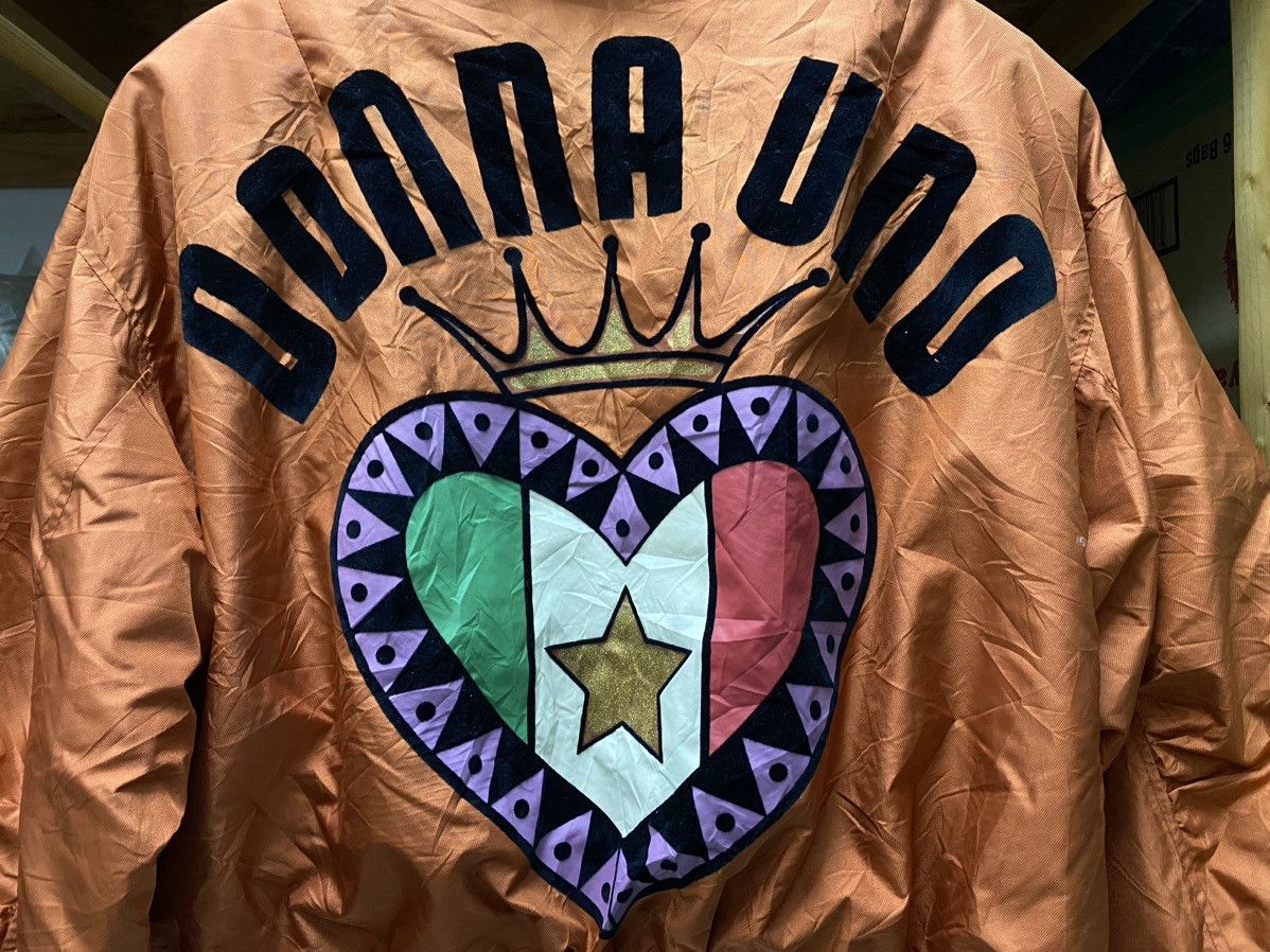 Vintage DISTRESSED DONNA UNO BOMBER JACKET Size US XL / EU 56 / 4 - 9 Thumbnail
