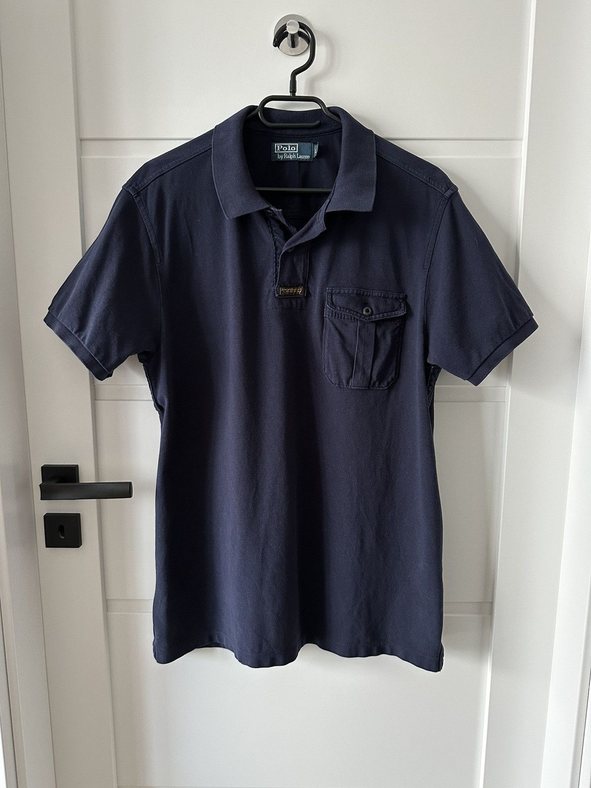 Polo Ralph Lauren Vintage Polo Ralph Lauren polo shirt dark blue Size US L / EU 52-54 / 3 - 1 Thumbnail