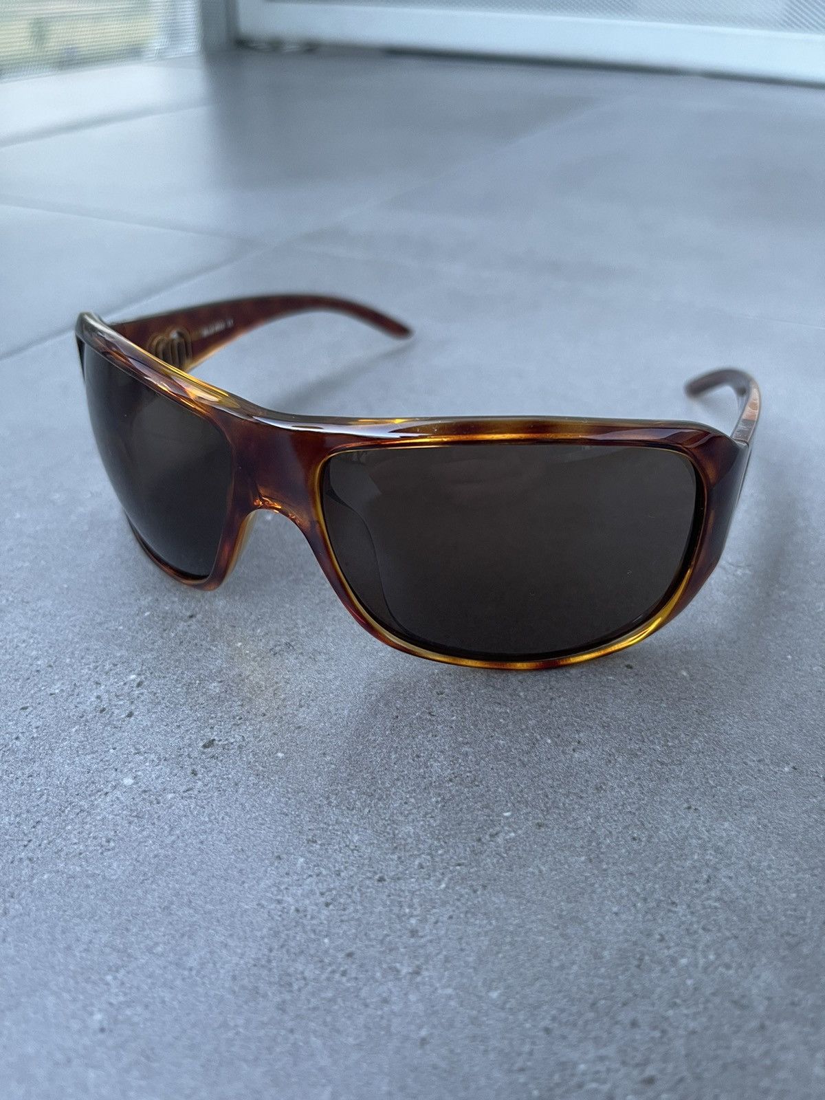 Miu Miu !DS! Miu Miu SMU08H 2AU-8C1 Tiger Camo Shield Sunglasses Size ONE SIZE - 3 Thumbnail