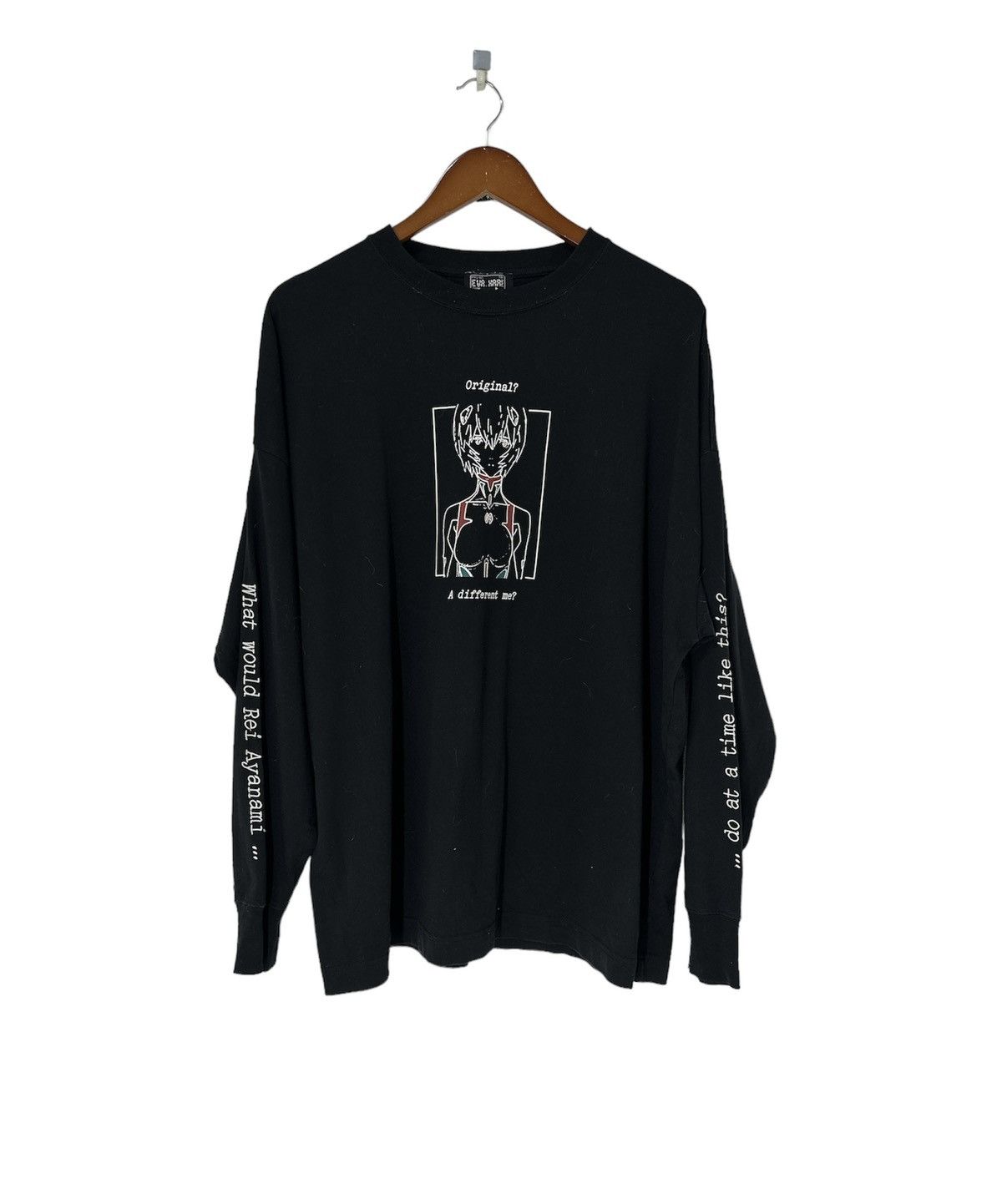 Cartoon Network × HARE × Japanese Brand Evangelion Anime Long Sleeve Shirt Original? A Different Me? Size US XL / EU 56 / 4 - 1 Thumbnail