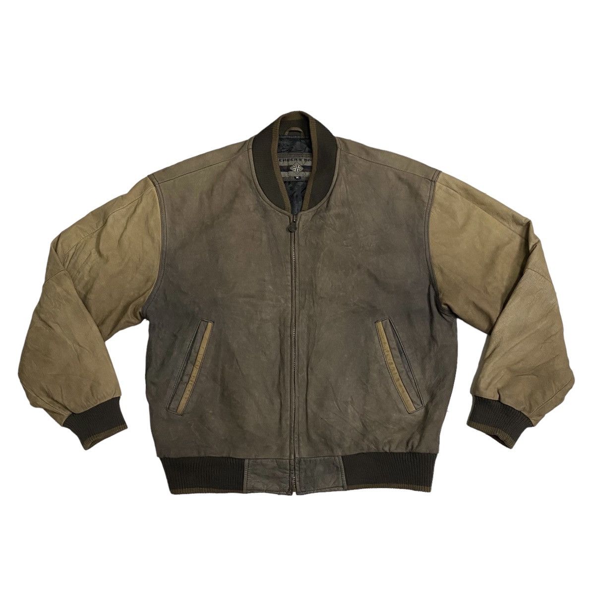 Vintage Vintage Varsity Leather Jacket Size US M / EU 48-50 / 2 - 5 Thumbnail