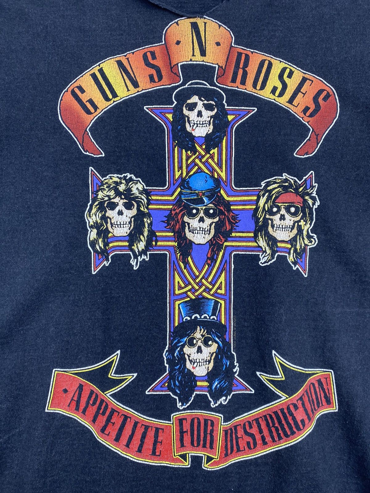 Band Tees Vintage 2004 Guns N Roses Appetite For Destruction T-Shirt Size US M / EU 48-50 / 2 - 7 Thumbnail