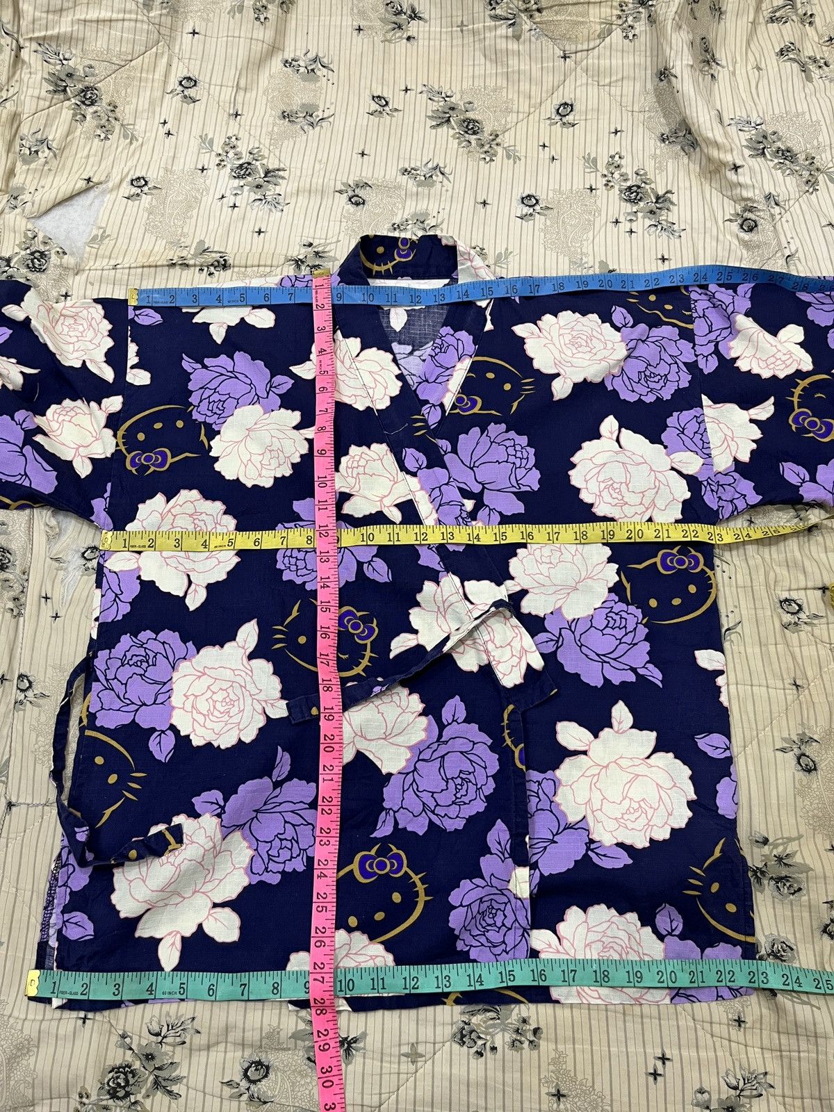 Anime (Uuuu) 🔥💣 ANIME JAPAN HELLO KITTY FULLPRINT KIMONO Size L / US 10 / IT 46 - 10 Thumbnail