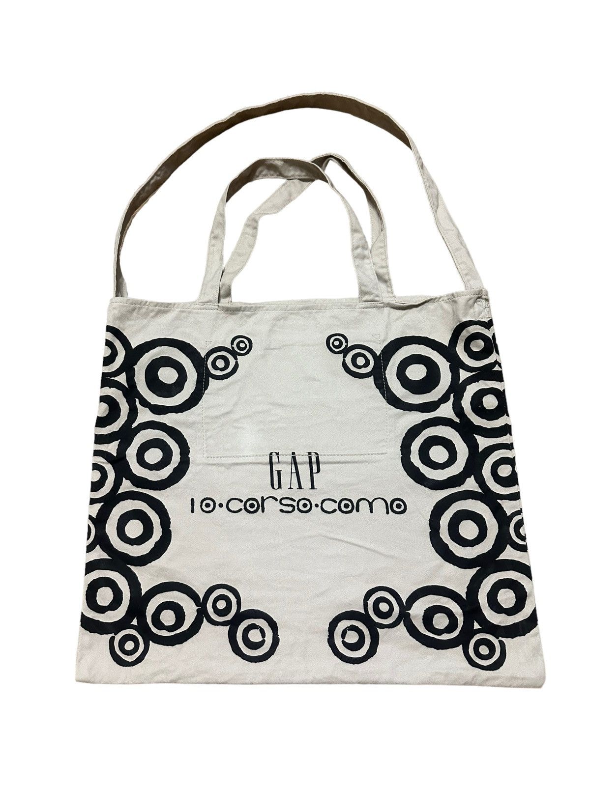 10 Corso Como × Gap × Japanese Brand RARE‼️ 10 Corso Como Tote Beg Monogram Art Design Size ONE SIZE - 2 Thumbnail