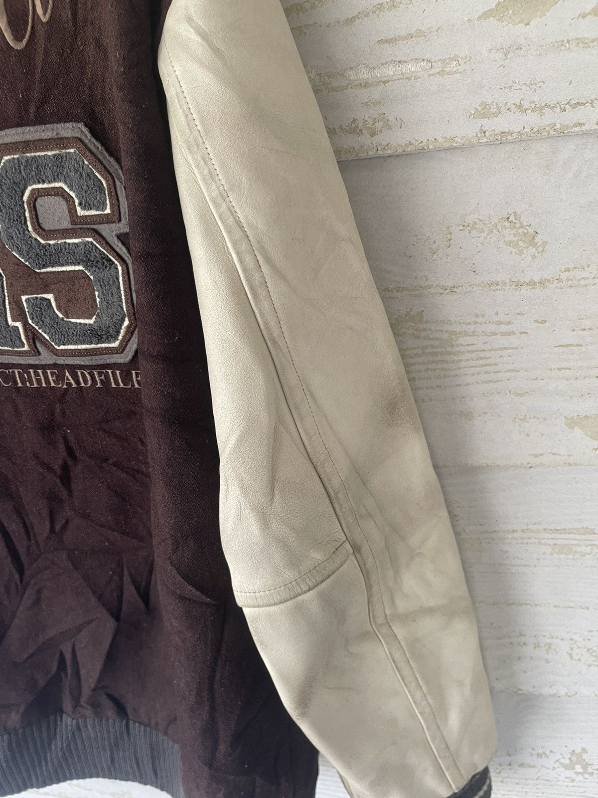 Number (N)ine NUMBER (N)INE X NOTICE VERSITY JACKET JAPAN Size US M / EU 48-50 / 2 - 9 Thumbnail