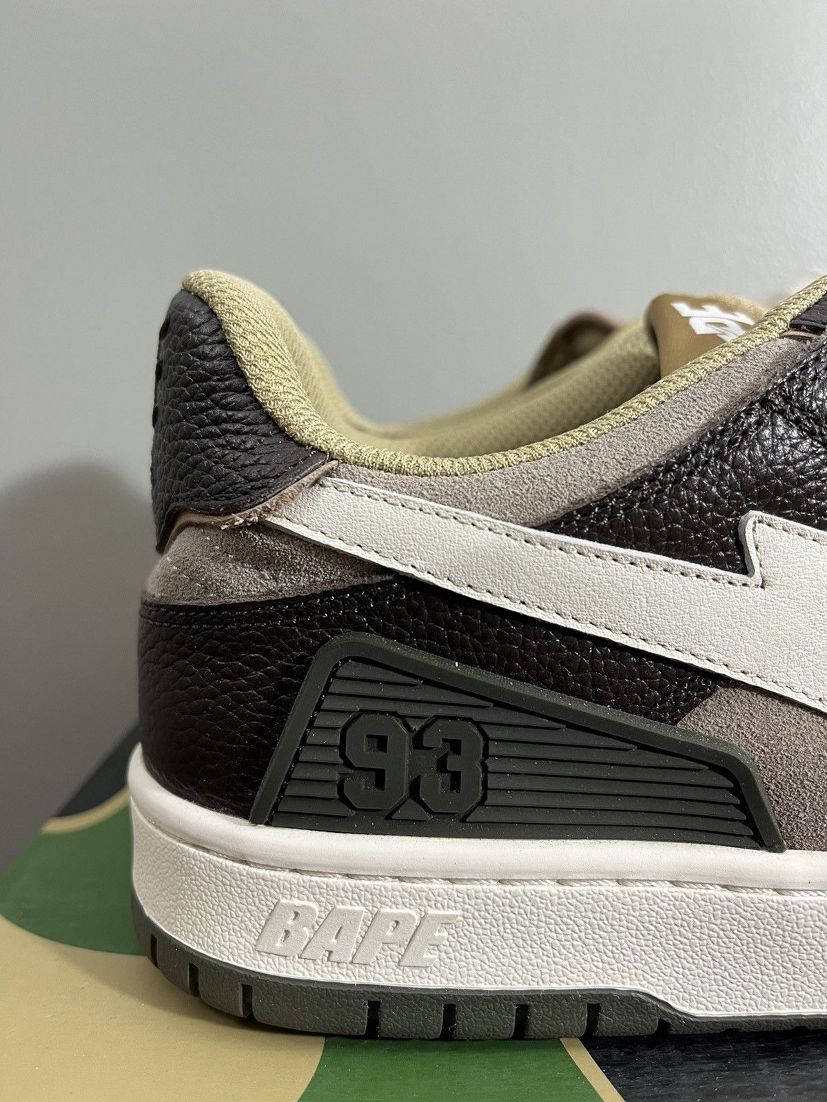 Bape BAPE SK8 STA - BEIGE Size US 10 / EU 43 - 8 Thumbnail