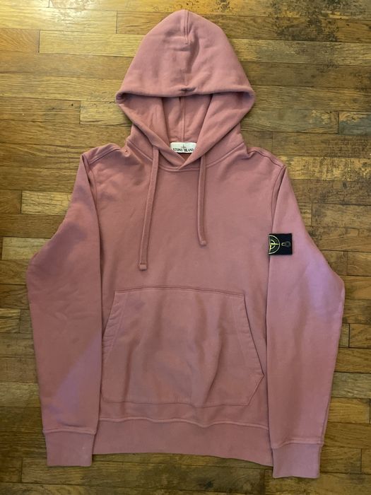 Stone Island Wool Sweater - Salmon Pink -Medium main image 0