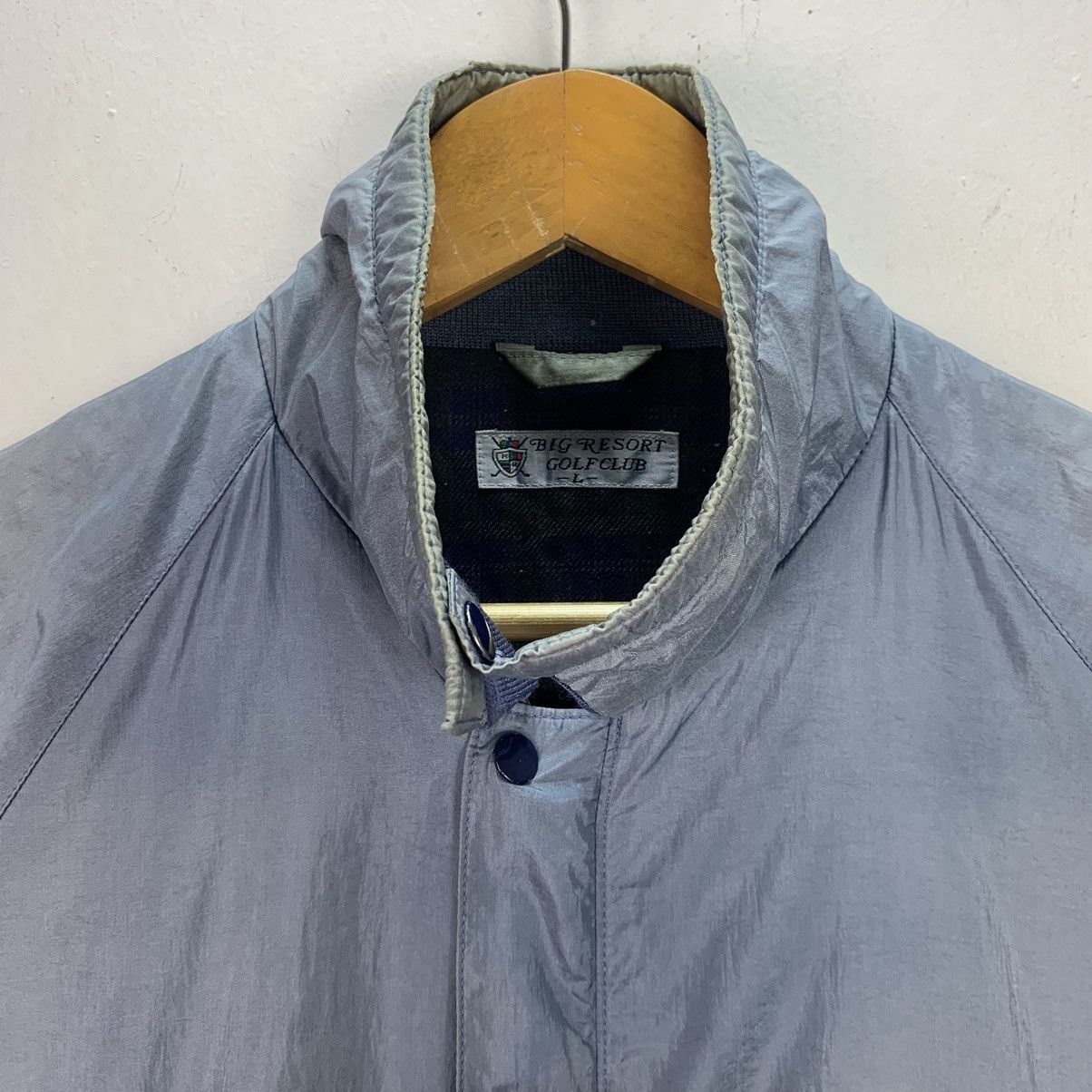 Japanese Brand × Vintage Vintage Japanese Brand Plain Bomber Jacket Size US L / EU 52-54 / 3 - 2 Thumbnail