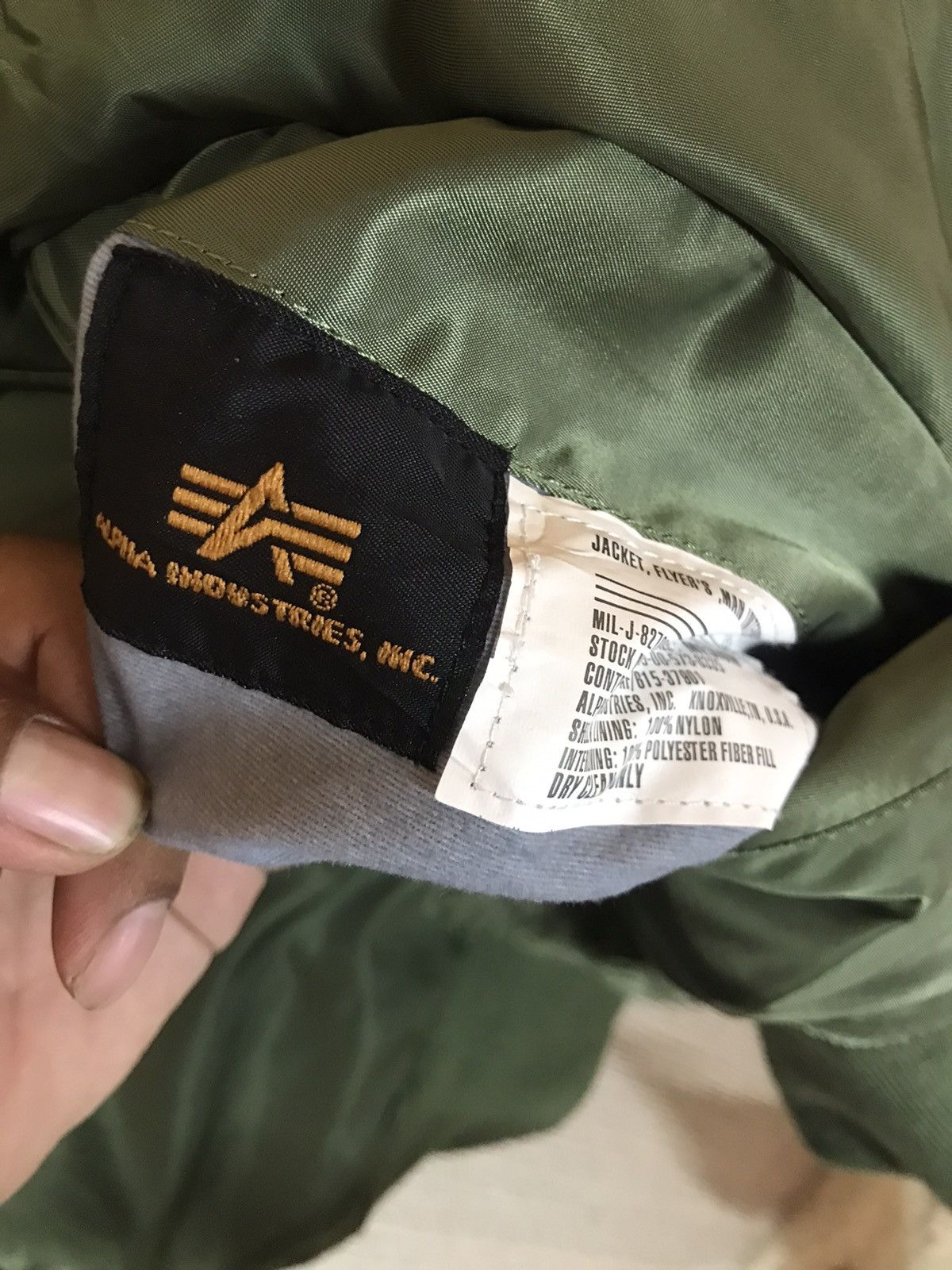 Alpha Industries ‼️ALPHA INDUSTRIES BOMBER REVERSIBLE JACKET‼️ Size US M / EU 48-50 / 2 - 7 Thumbnail