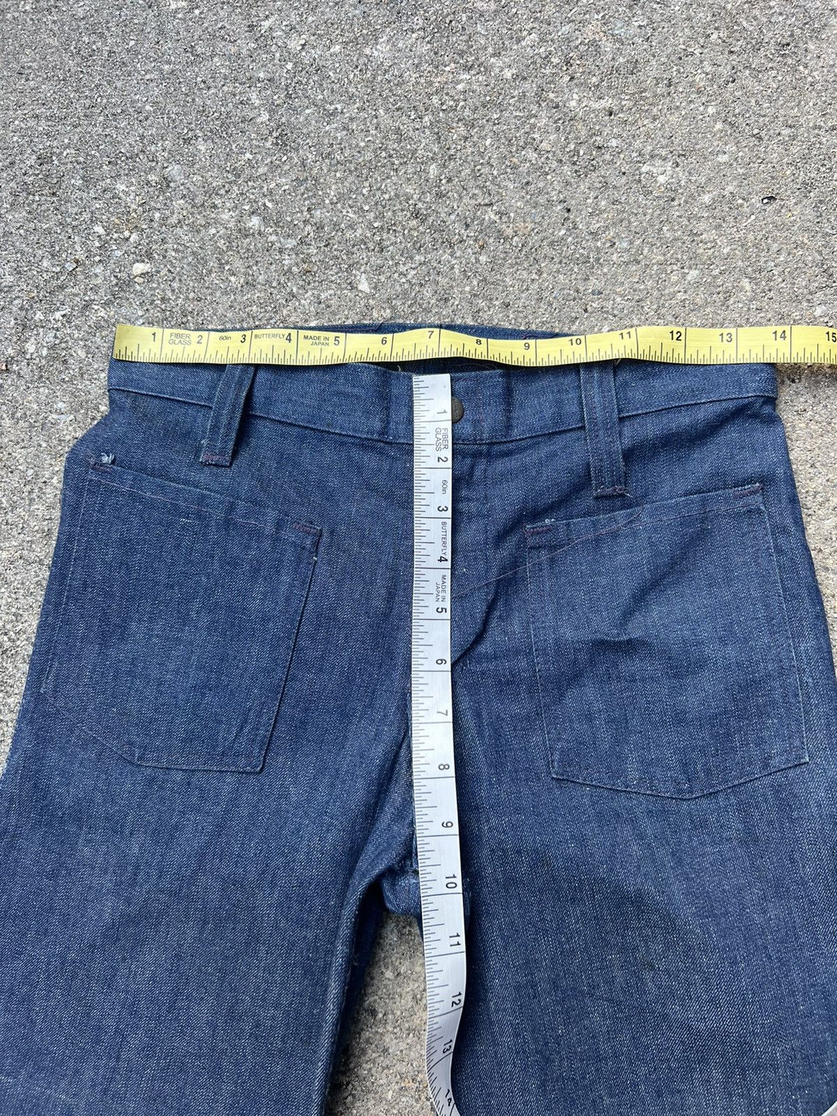 Vintage Vintage Flare 70s LIVE INS Made in Usa Denim Bootcut Jeans Size US 27 - 3 Thumbnail