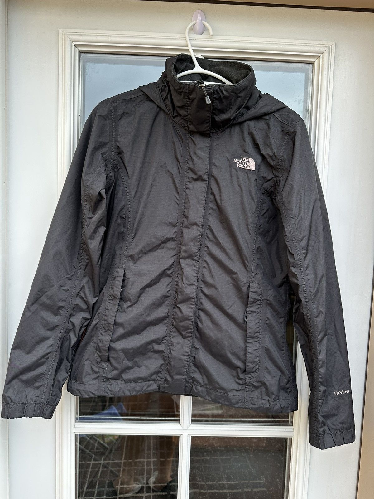 Goretex The North Face Hyvent Shell Rain Jacket double Logo drill Size M / US 6-8 / IT 42-44 - 1 Thumbnail