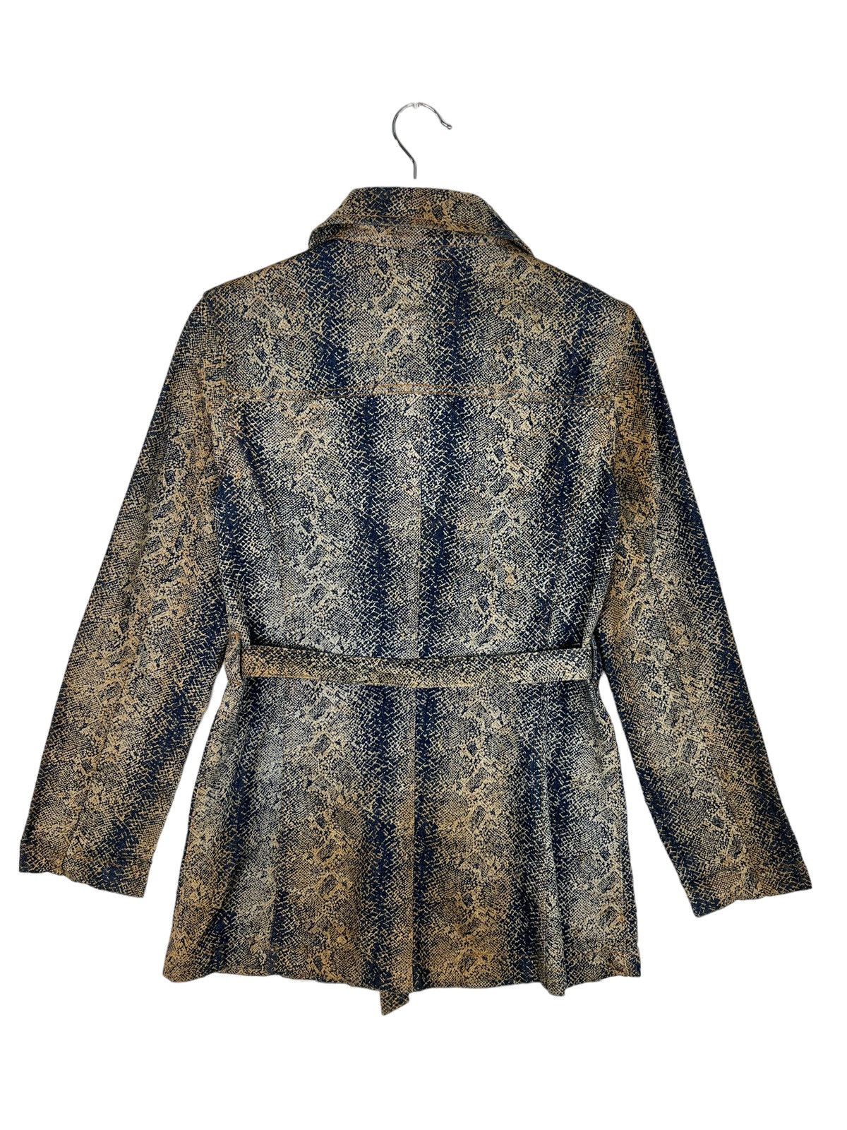 Hysteric Glamour 🔥 HYSTERIC GLAMOUR SNAKE SKIN DENIM COAT JACKET MADE IN JPN Size M / US 6-8 / IT 42-44 - 2 Thumbnail
