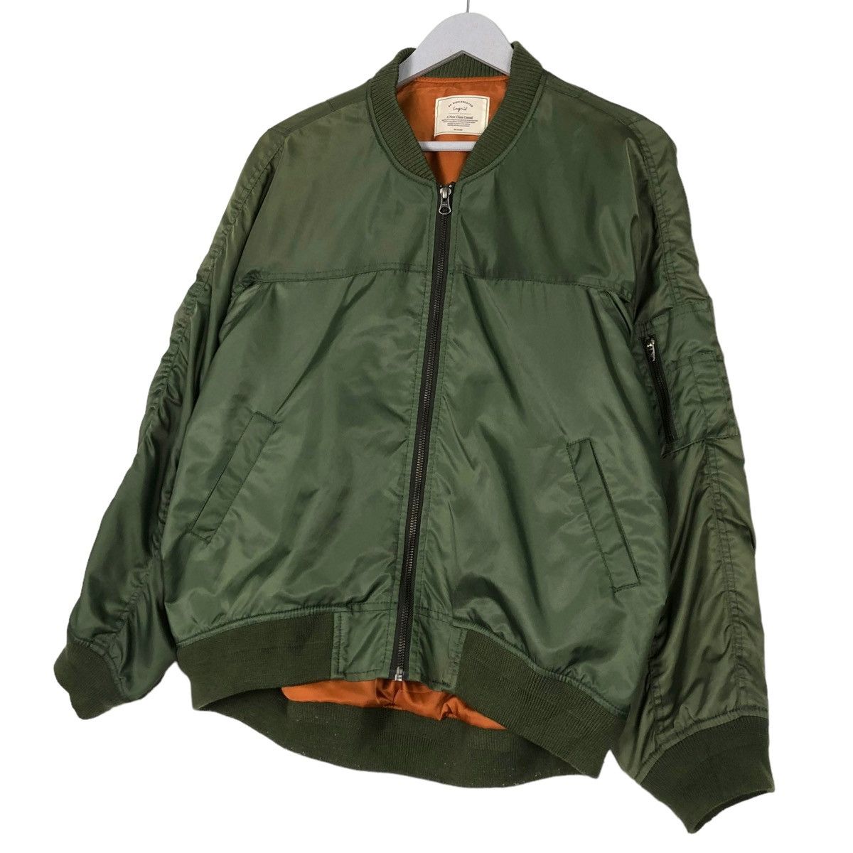 Japanese Brand 💥UNGRID JAPAN MA-1 FLIGHT RIOT BOMBER JACKET Size US M / EU 48-50 / 2 - 2 Thumbnail