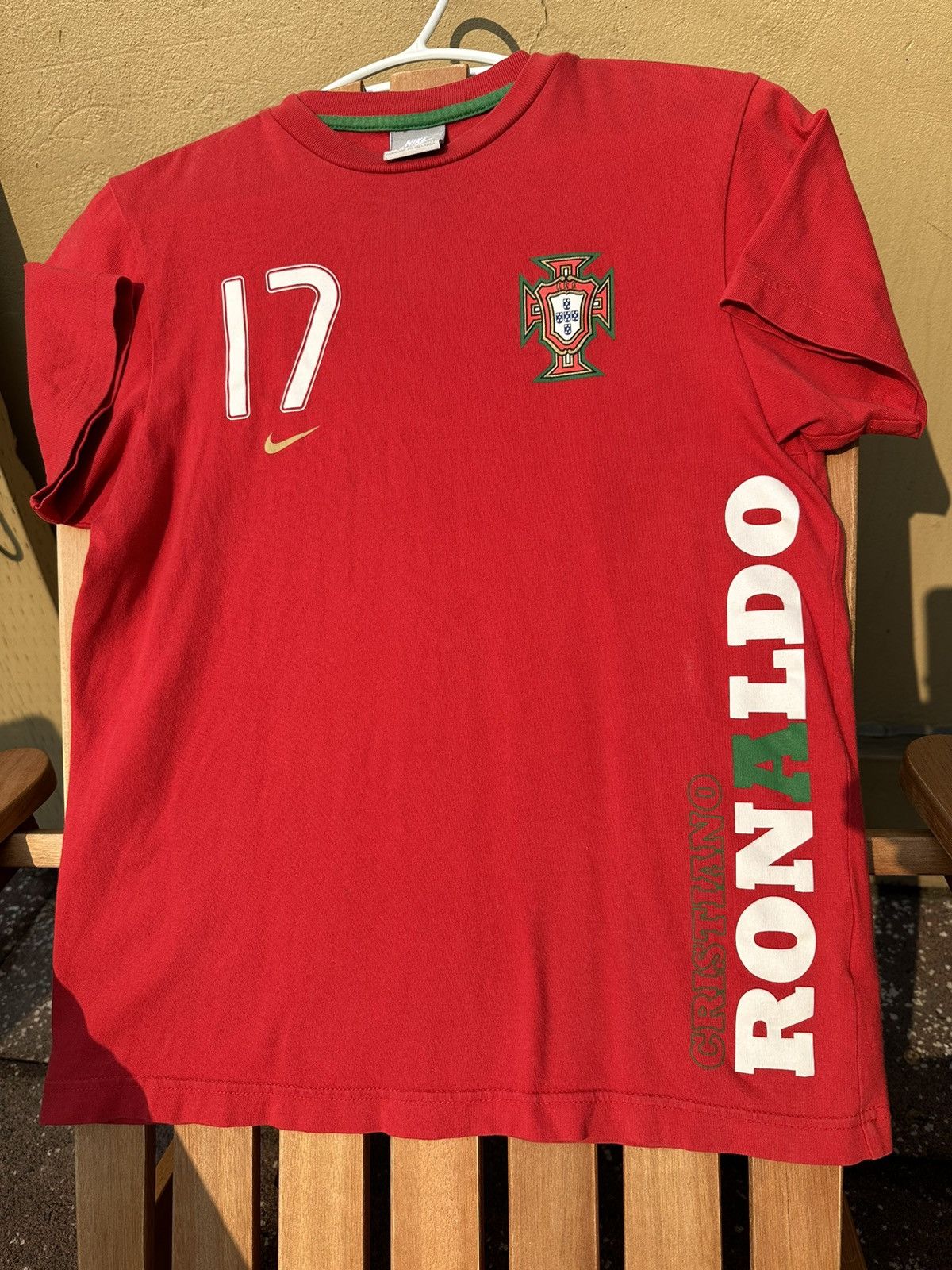 ronaldo portugal t shirt nike