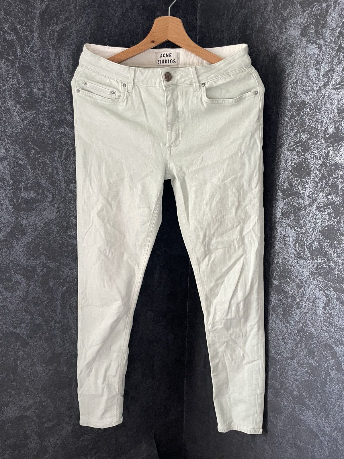 Acne Studios ACNE STUDIOS Skin 5 mint Jeans Size 31/34 denim pants Size US 31 - 1 Thumbnail