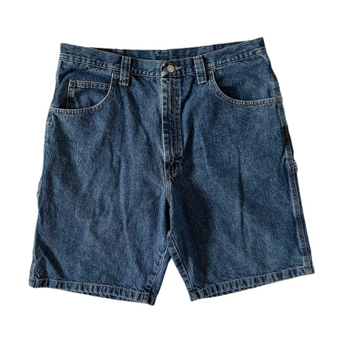 Wrangler Y2K Wrangler Baggy Denim Carpenter Shorts / Jorts Size 36x10 ...