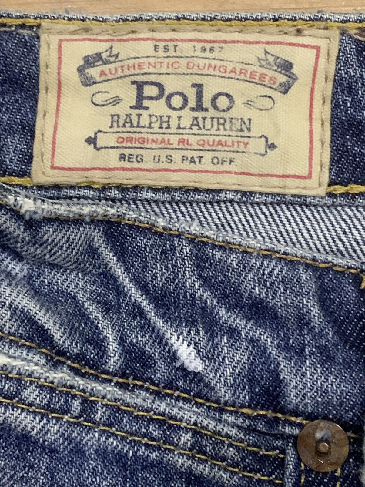 Polo Ralph Lauren Polo Ralph Lauren Astor Jillian Wash Paint Splatter Jeans Size US 32 / EU 48 - 15 Thumbnail